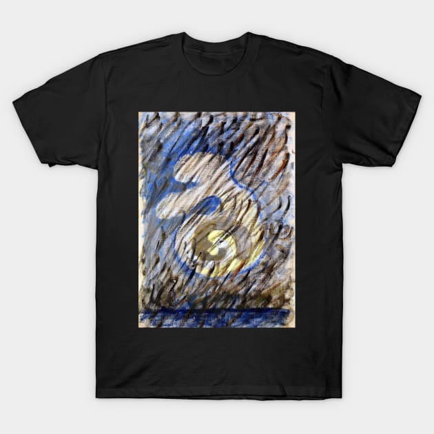 High Resolution Hilma af Klint Primordial Chaos No 1 Group I 1906 T-Shirt by tiokvadrat